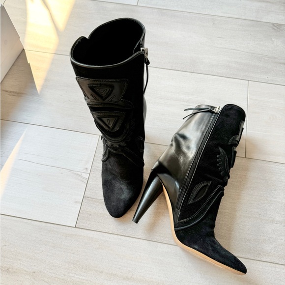 EUC Isabel Marant Farrah Mid Boots size 37 - Picture 2 of 5